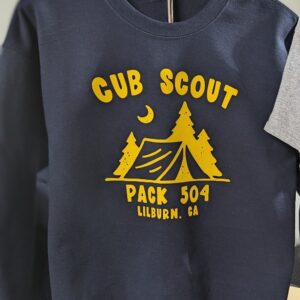 Cub Scout Pack 504 Crew Neck Sweatshirt